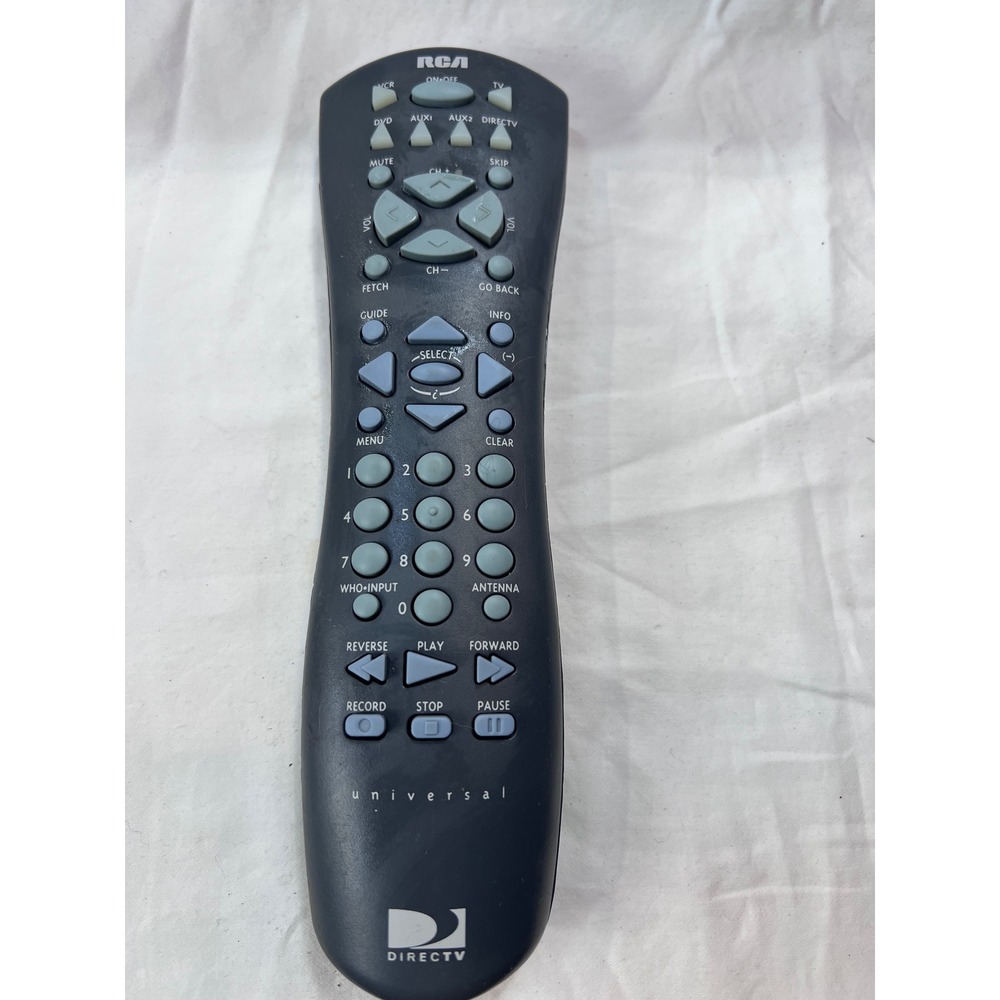 RCA Universal DirecTV Remote Control Charcoal Gray Multi-Device 1526473A